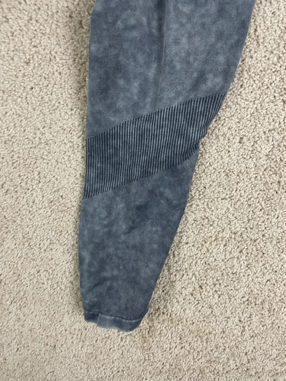 Pink Victorias Secret Athletic Leggings Womens Medium Seamless Pullover Gray